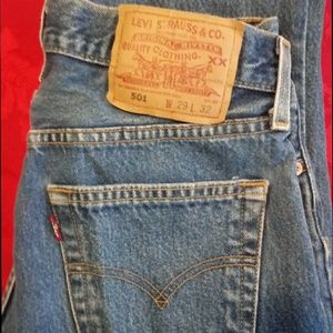Vintage Levi 501 jeans